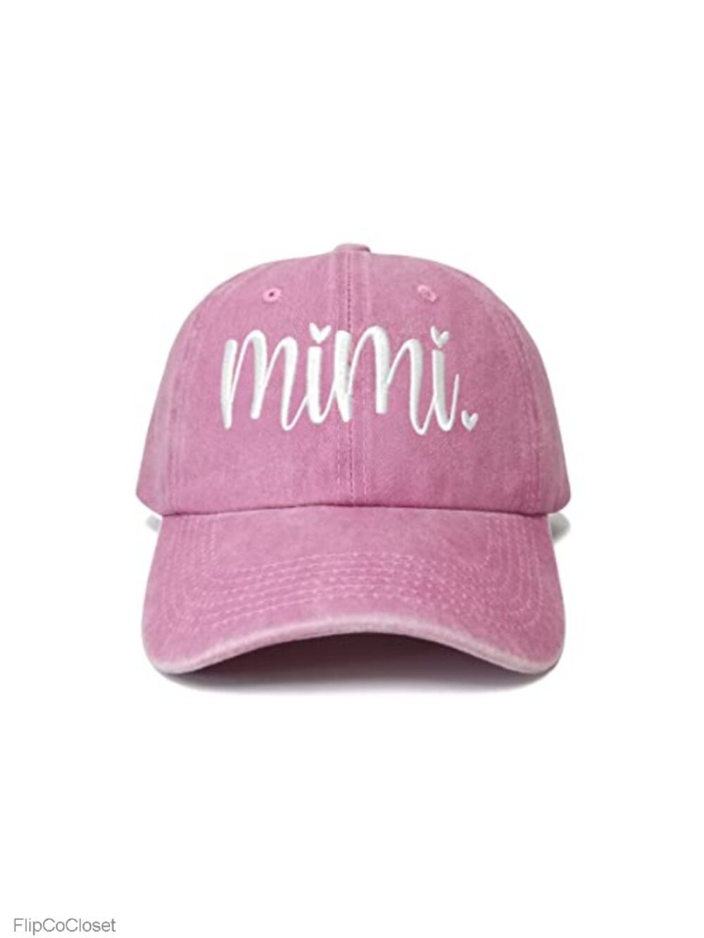 Embroidered Mimi Baseball Cap, Grandma Gift from Grandkids, Adjustable Cotton